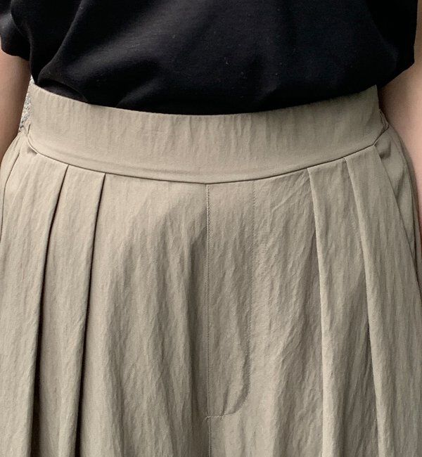  「シャンブレータックワイドパンツ」|チノ|