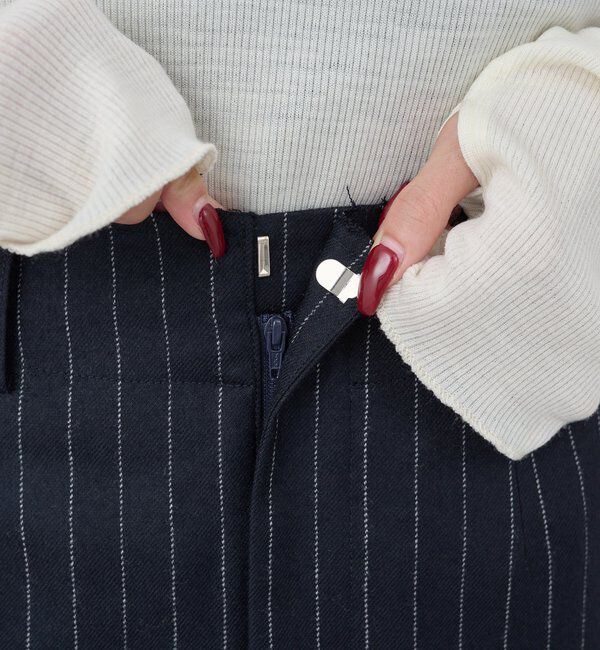  「【セットアップ対応】ストライプスカート」|スカート|