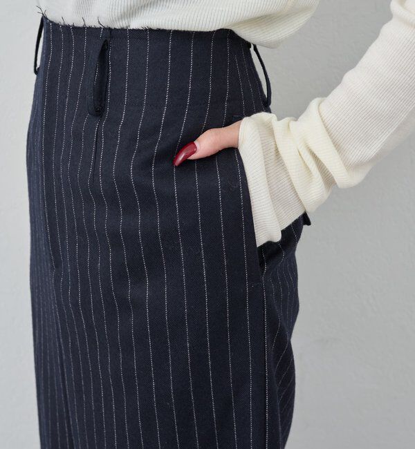  「【セットアップ対応】ストライプスカート」|スカート|