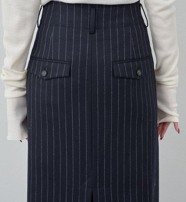  「【セットアップ対応】ストライプスカート」|スカート|