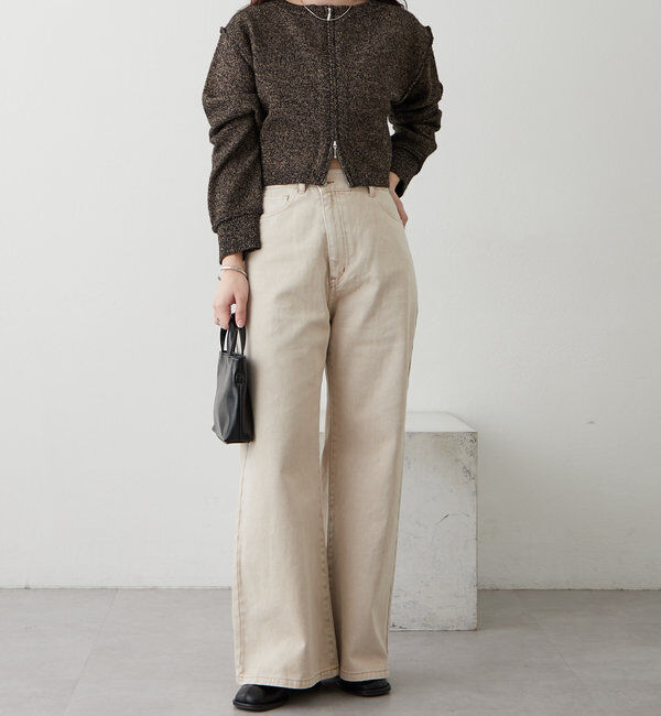  「【新色ブルー登場！】フレアデニム」|デニム|