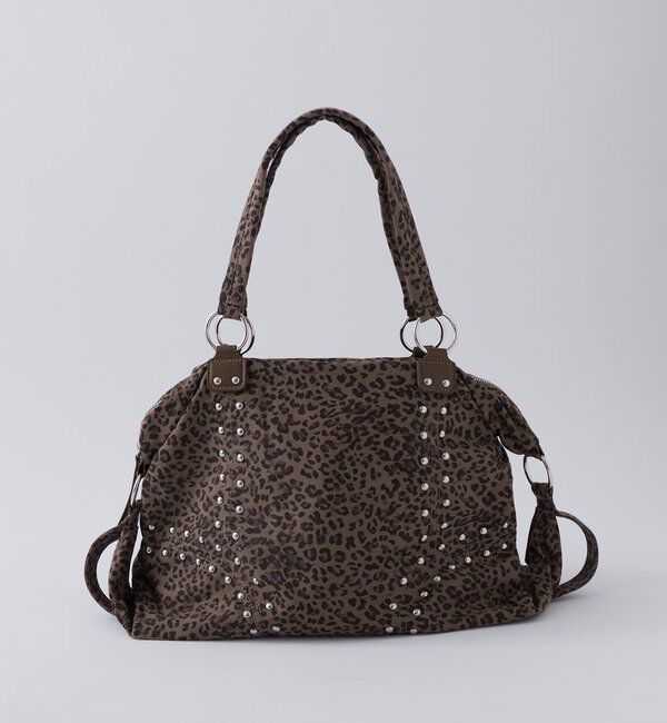  「STUDDED BOSTON BAG」|トートバッグ|