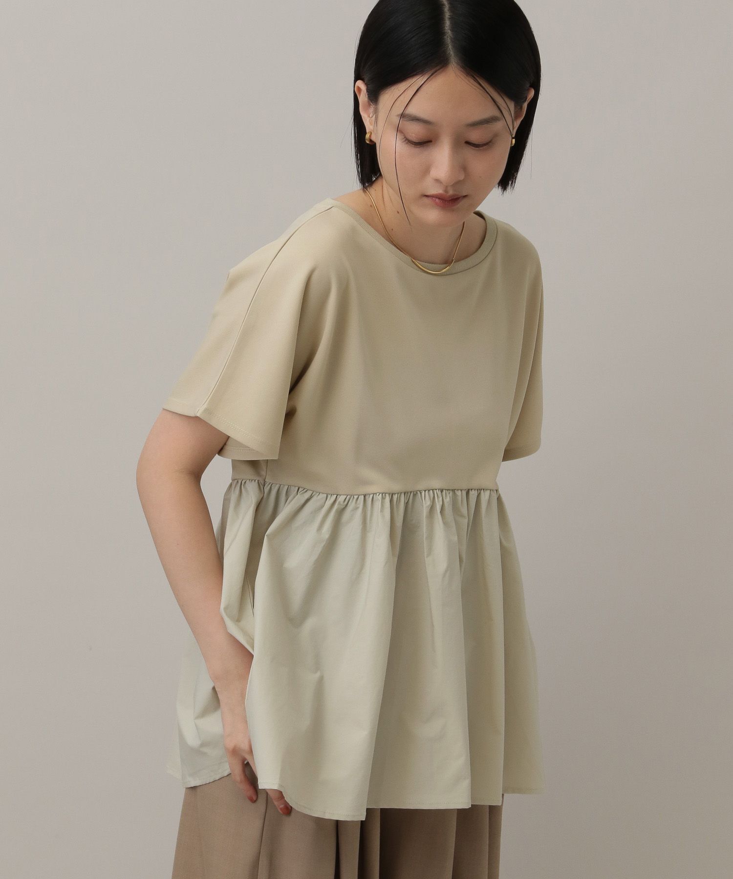 A part by 「ペプラムTシャツ」|Tシャツ・カットソー|