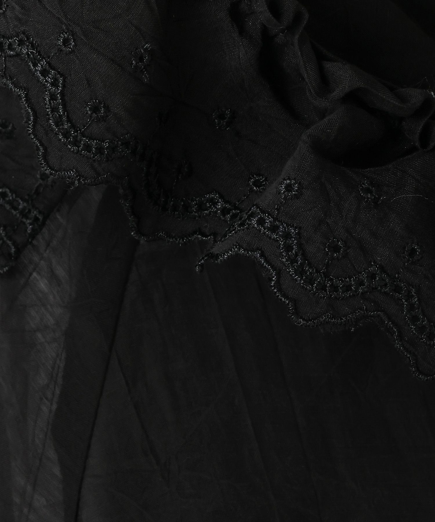 LOWRYS FARM「フリルフードシャツ」|シャツ・ブラウス|