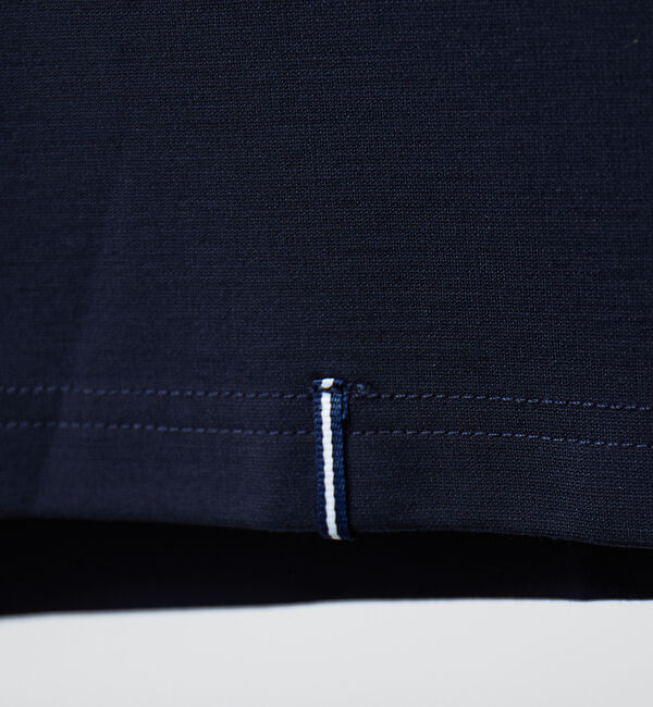 ABAHOUSE「【クルーネック】ストレッチ ポンチ 半袖Tシャツ」|Tシャツ・カットソー|