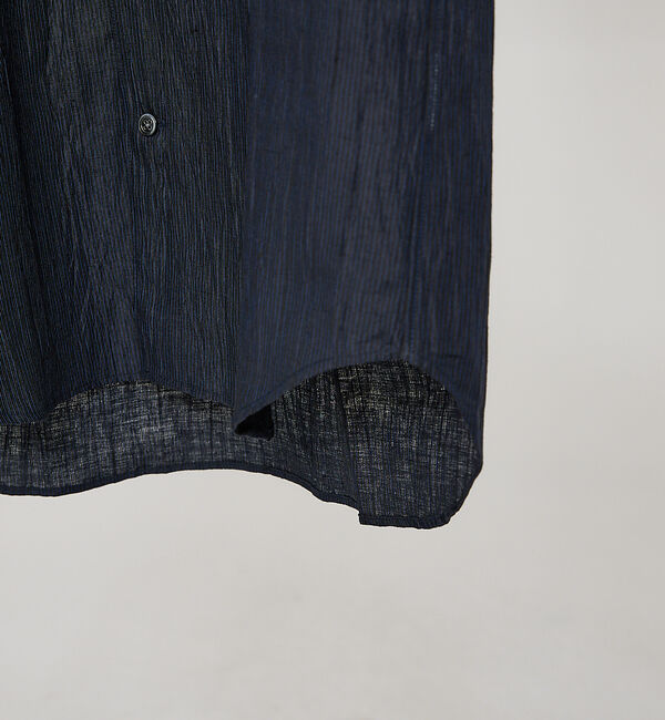 ABAHOUSE「【リネンワッシャー】ストライプ シャツ」|シャツ・ブラウス|