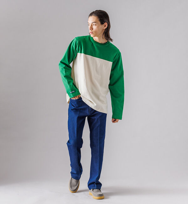 ABAHOUSE「【BARBARIAN / バーバリアン】ライトウエイトCREW NECKロングス」|Tシャツ・カットソー|