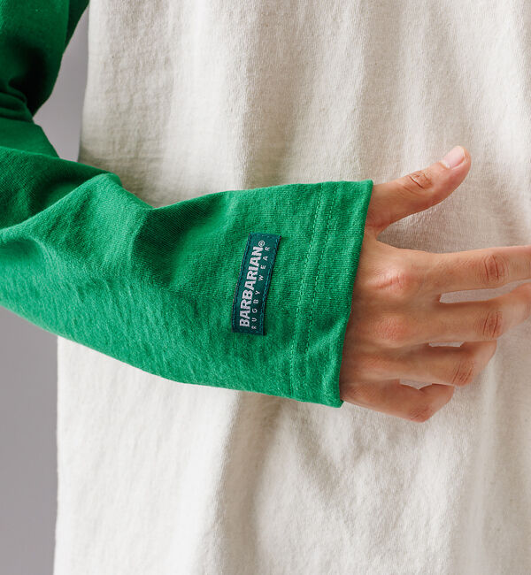 ABAHOUSE「【BARBARIAN / バーバリアン】ライトウエイトCREW NECKロングス」|Tシャツ・カットソー|