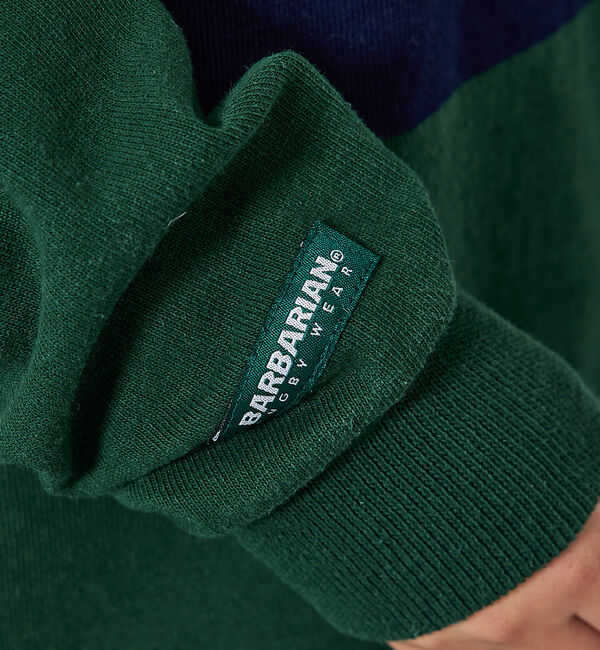 ABAHOUSE「【BARBARIAN/バーバリアン】クラシック ラガーシャツ-NEW FIT-B」|Tシャツ・カットソー|