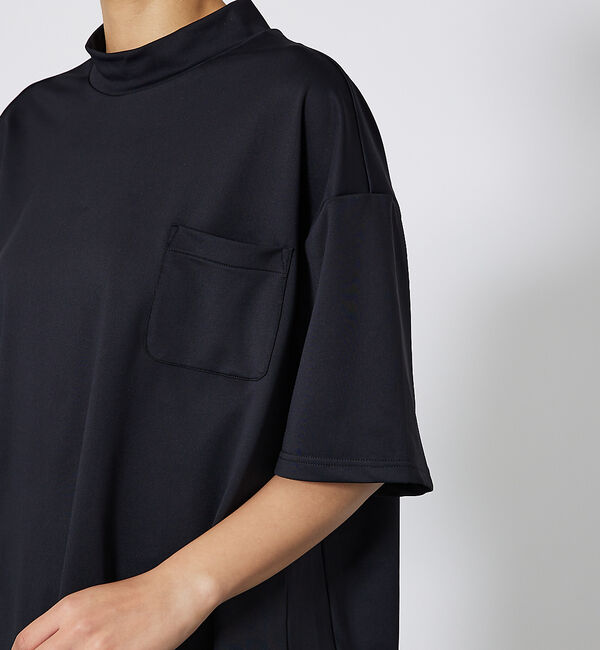 ABAHOUSE「MOCK-NECK TEE/モックネックTシャツ」|Tシャツ・カットソー|