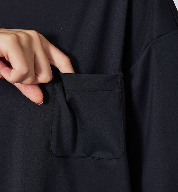 ABAHOUSE「MOCK-NECK TEE/モックネックTシャツ」|Tシャツ・カットソー|