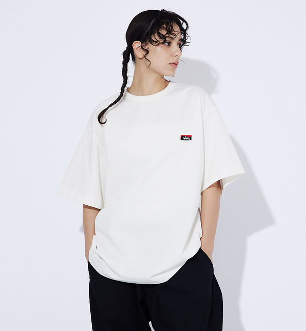ABAHOUSE「【NANGA/ナンガ】ECO HYBRID BOX LOGO EMB/ミニボック」|Tシャツ・カットソー|ホワイト系その他1
