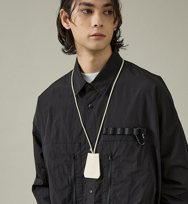 ABAHOUSE「【Creed/クリード】NECK KEY CASE / ネックキーケース/ユニセ」|キーケース|ホワイト