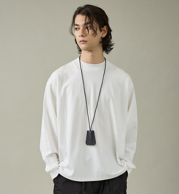 ABAHOUSE「【Creed/クリード】NECK KEY CASE / ネックキーケース/ユニセ」|キーケース|ブラック