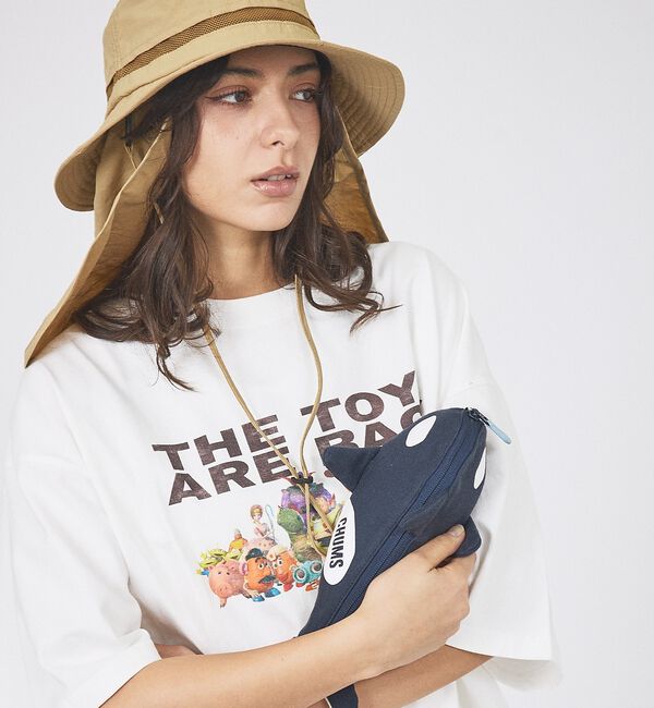 ABAHOUSE「【CHUMS / チャムス】Cetacea Zipper Pouch / シャチ」|ポーチ|