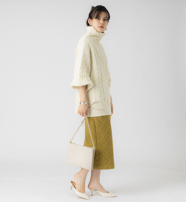 Rouge vif「チェックタイトスカート」|スカート|