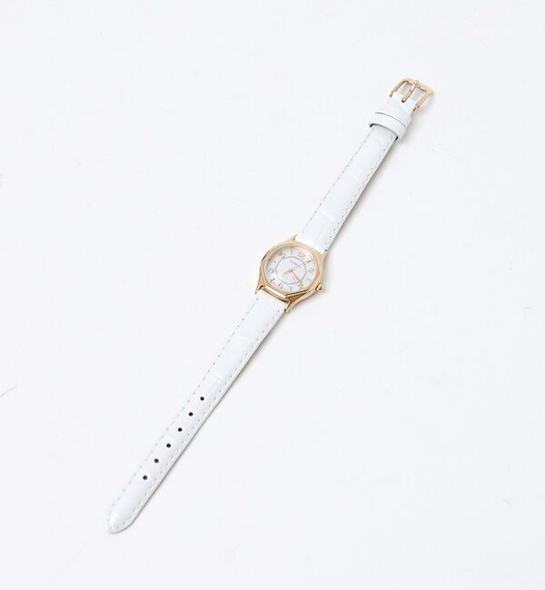 Rouge vif「【FLANEUR】八角形ウォッチピンクゴールドF808P1」|腕時計|