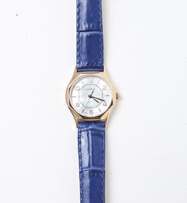 Rouge vif「【FLANEUR】八角形ウォッチピンクゴールドF808P1」|腕時計|