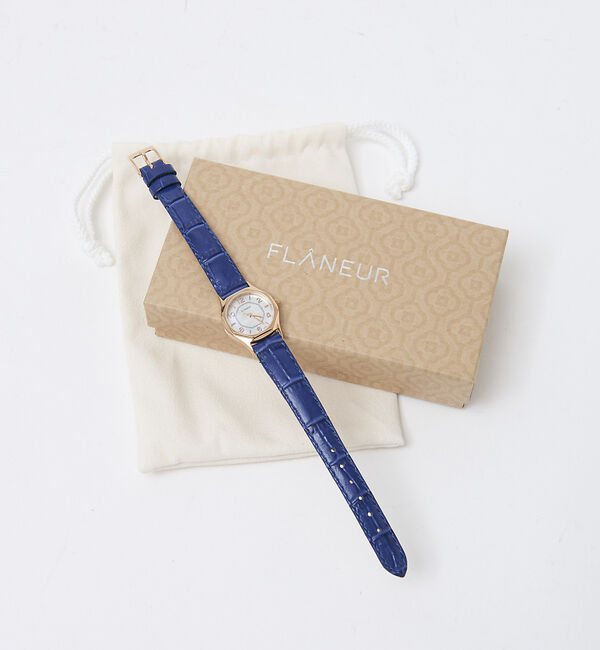 Rouge vif「【FLANEUR】八角形ウォッチピンクゴールドF808P1」|腕時計|