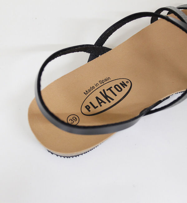 Rouge vif「【PLAKTON/プラクトン】クロスストラップサンダル【WEB限定】【予約】」|サンダル|