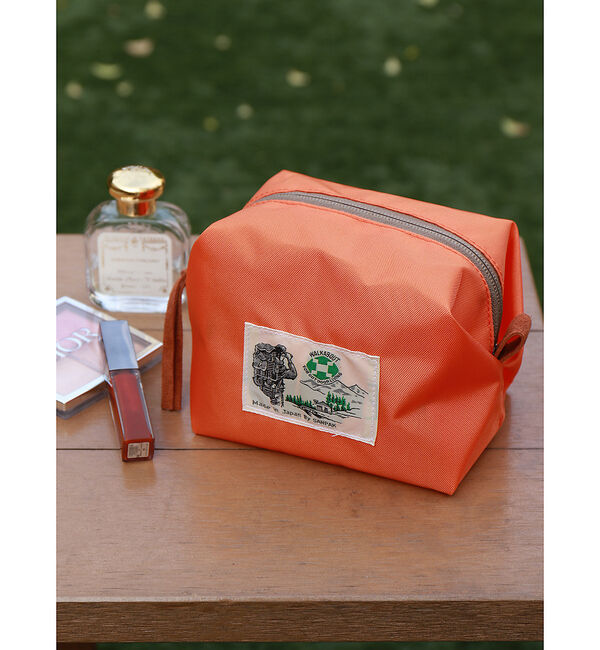 Rouge vif「【SANPAK/サンパック】SANPAK  ナイロンポーチ/ユニセックス【WEB」|ポーチ|オレンジ