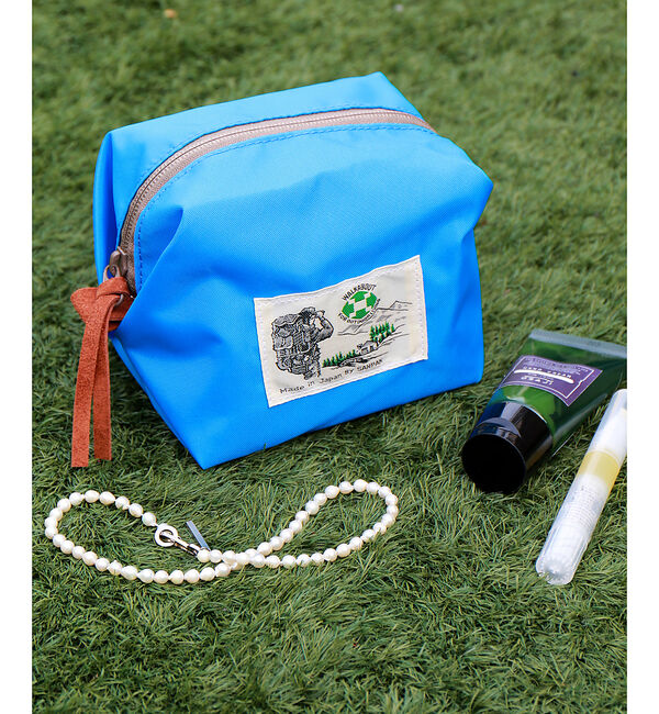 Rouge vif「【SANPAK/サンパック】SANPAK  ナイロンポーチ/ユニセックス【WEB」|ポーチ|ブルー