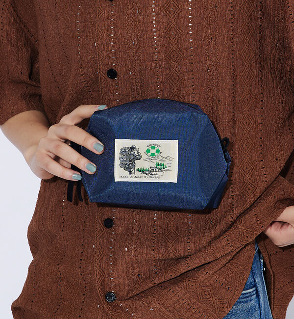 Rouge vif「【SANPAK/サンパック】SANPAK  ナイロンポーチ/ユニセックス【WEB」|ポーチ|