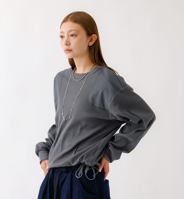 Rouge vif「【JOHNBULL/ジョンブル】コマンドライクプルオーバー/トップス/コットン【」|Tシャツ・カットソー|