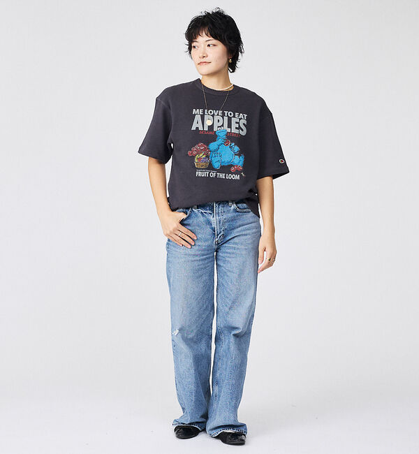 Rouge vif「【FRUIT OF THE LOOM/フルーツ オブ ザ ルーム】【コラボ】SE」|Tシャツ・カットソー|