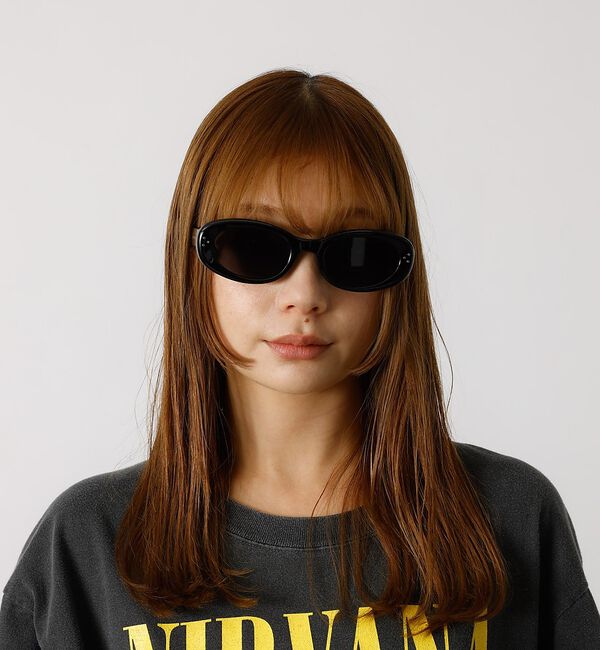 Rouge vif「【NOPUBLIC/ノーパブリック】オーバルサングラス/01：03/サングラス/」|メガネ|