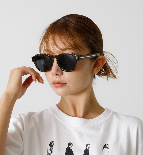 Rouge vif「【NOPUBLIC/ノーパブリック】ボストンサングラス/02:01/サングラス/」|メガネ|