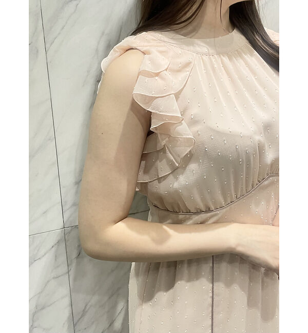 SELFIST「ホルターネックフリルマーメイドワンピース」|ワンピース|