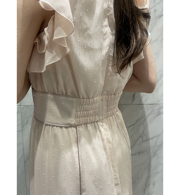 SELFIST「ホルターネックフリルマーメイドワンピース」|ワンピース|