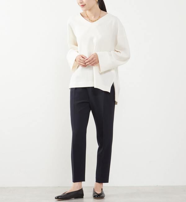 Liesse「Vネックビッグブラウス（セットアップ対応）」|シャツ・ブラウス|