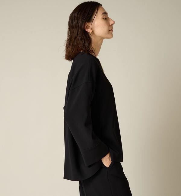 Liesse「Vネックビッグブラウス（セットアップ対応）」|シャツ・ブラウス|