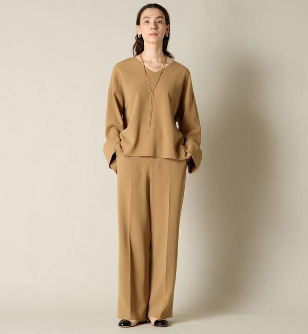 Liesse「Vネックビッグブラウス（セットアップ対応）」|シャツ・ブラウス|