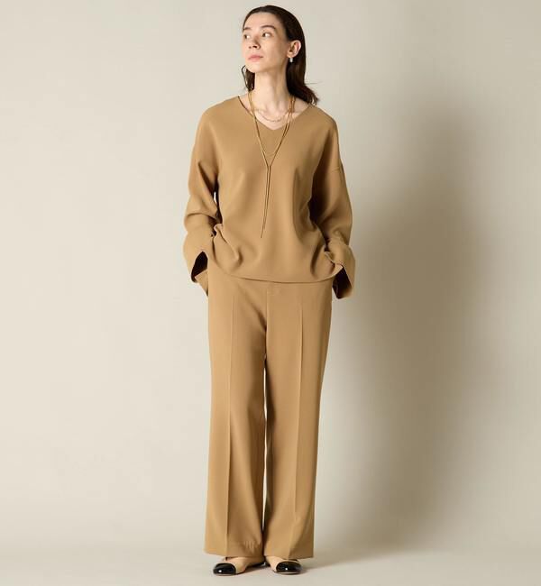 Liesse「Vネックビッグブラウス（セットアップ対応）」|シャツ・ブラウス|