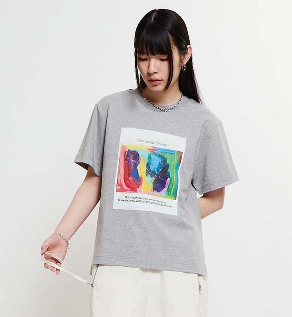 Soffitto「【Soffitto&times;Downs Town Project】コラボTシャツ」|Tシャツ・カットソー|グレー