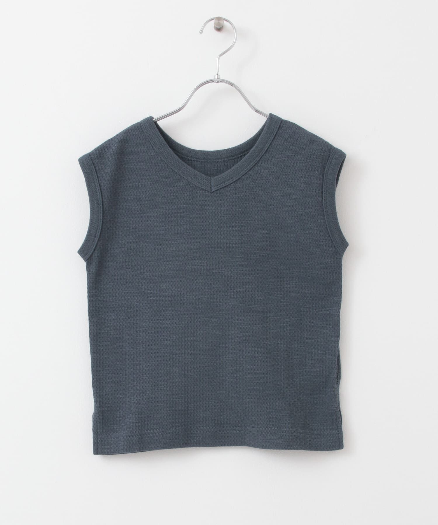 URBAN RESEARCH DOORS「FORK&SPOON　ストライプサーマル2WAYカットソー(KIDS)」|その他|ブルー