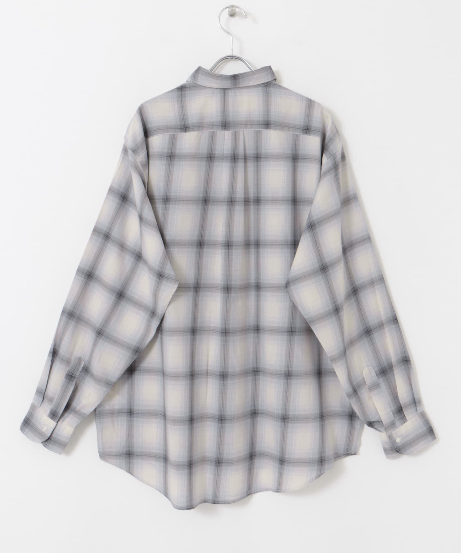 URBAN RESEARCH DOORS「FORK&SPOON　コットンウールチェックシャツ」|シャツ・ブラウス|