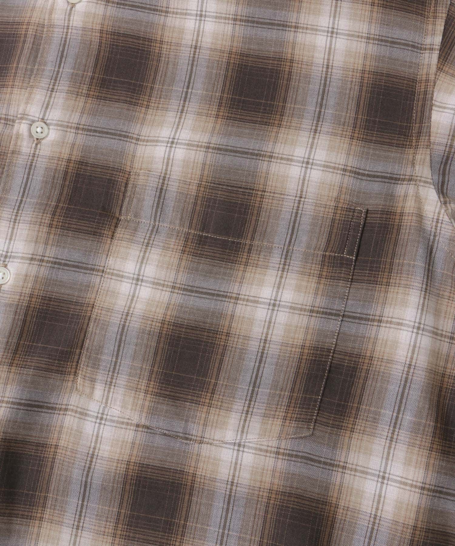 URBAN RESEARCH DOORS「FORK&SPOON　コットンウールチェックシャツ」|シャツ・ブラウス|