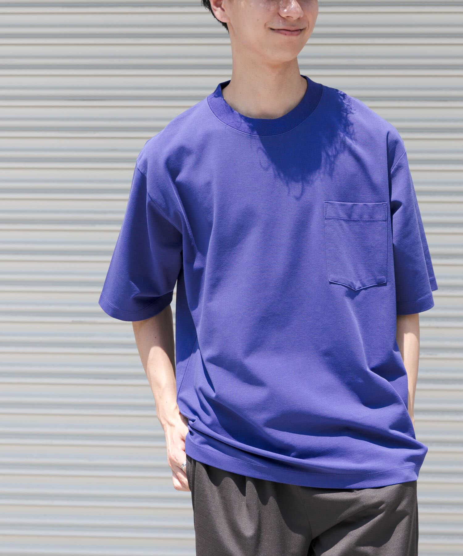 URBAN RESEARCH DOORS「FORK&SPOON　ハイゲージクールTシャツ」|Tシャツ・カットソー|