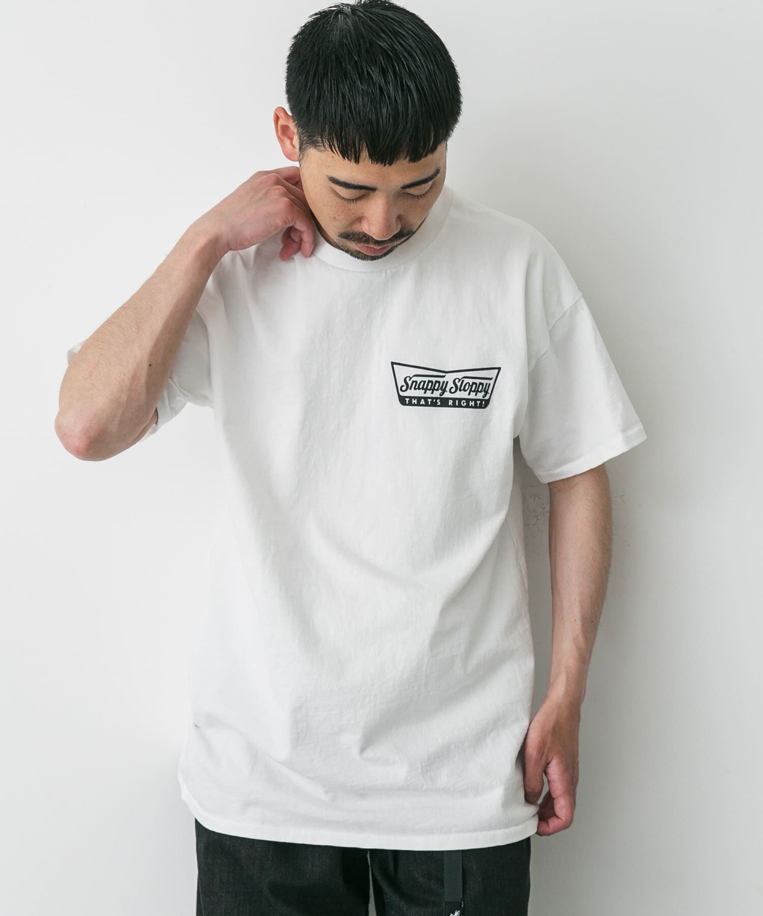 URBAN RESEARCH DOORS「『別注』SLOPPY SUPPLY&times;DOORS　SNAPPY T-SHIRTS」|Tシャツ・カットソー|