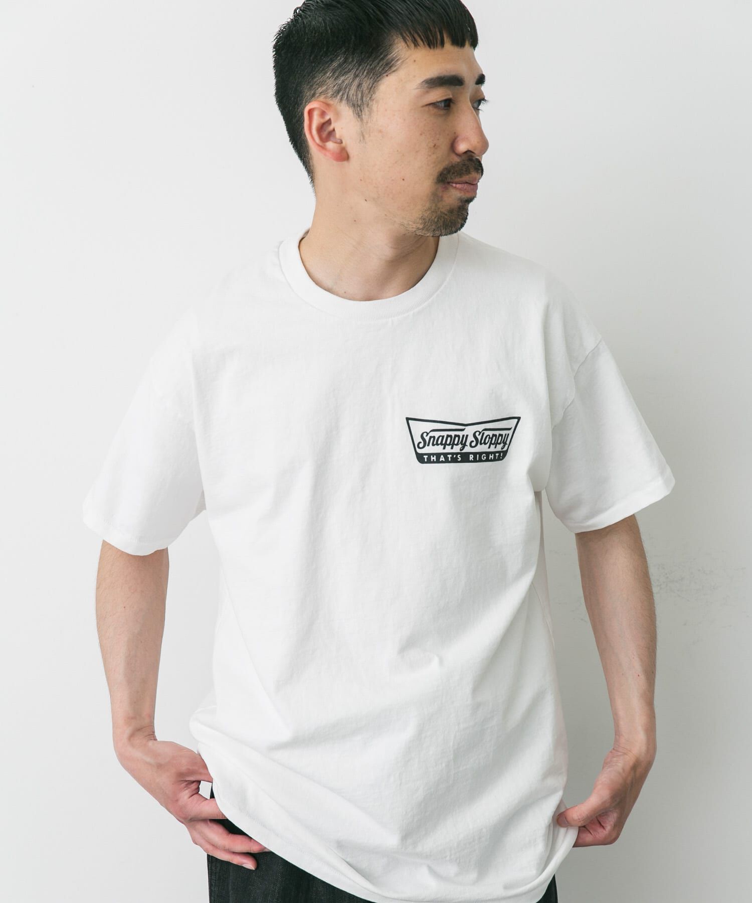 URBAN RESEARCH DOORS「『別注』SLOPPY SUPPLY&times;DOORS　SNAPPY T-SHIRTS」|Tシャツ・カットソー|