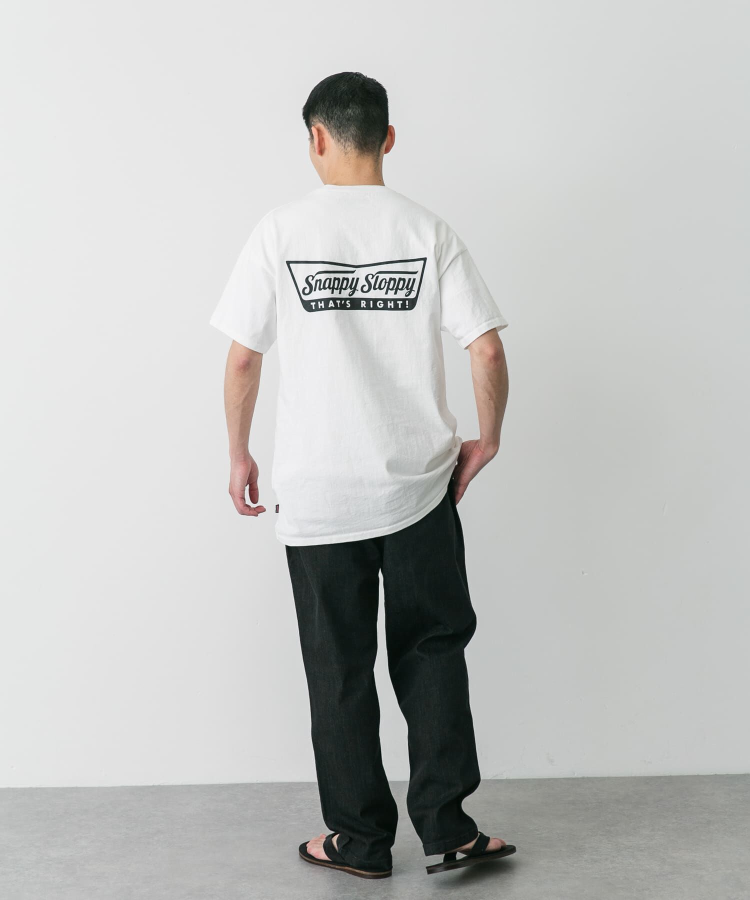 URBAN RESEARCH DOORS「『別注』SLOPPY SUPPLY&times;DOORS　SNAPPY T-SHIRTS」|Tシャツ・カットソー|