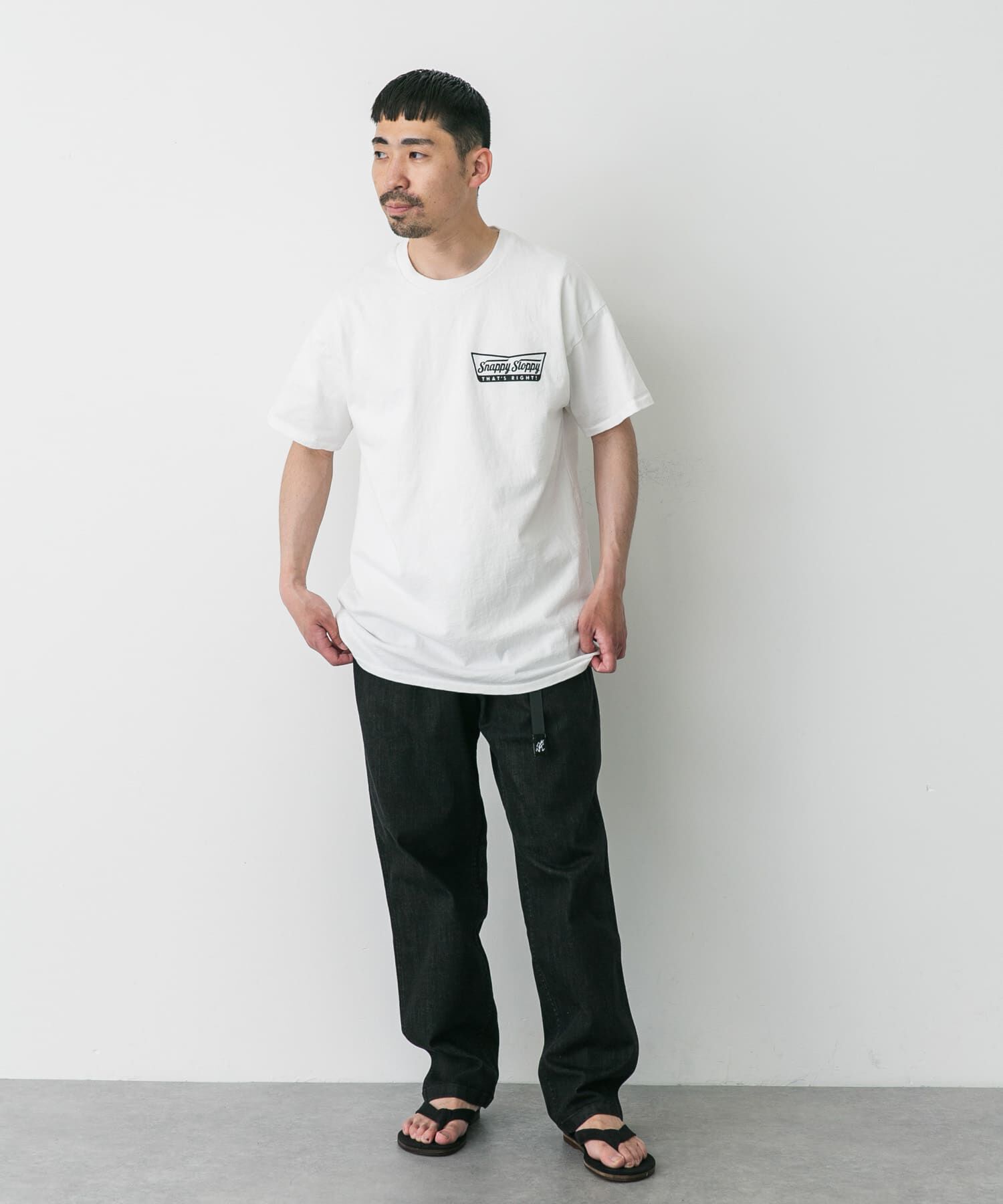 URBAN RESEARCH DOORS「『別注』SLOPPY SUPPLY&times;DOORS　SNAPPY T-SHIRTS」|Tシャツ・カットソー|