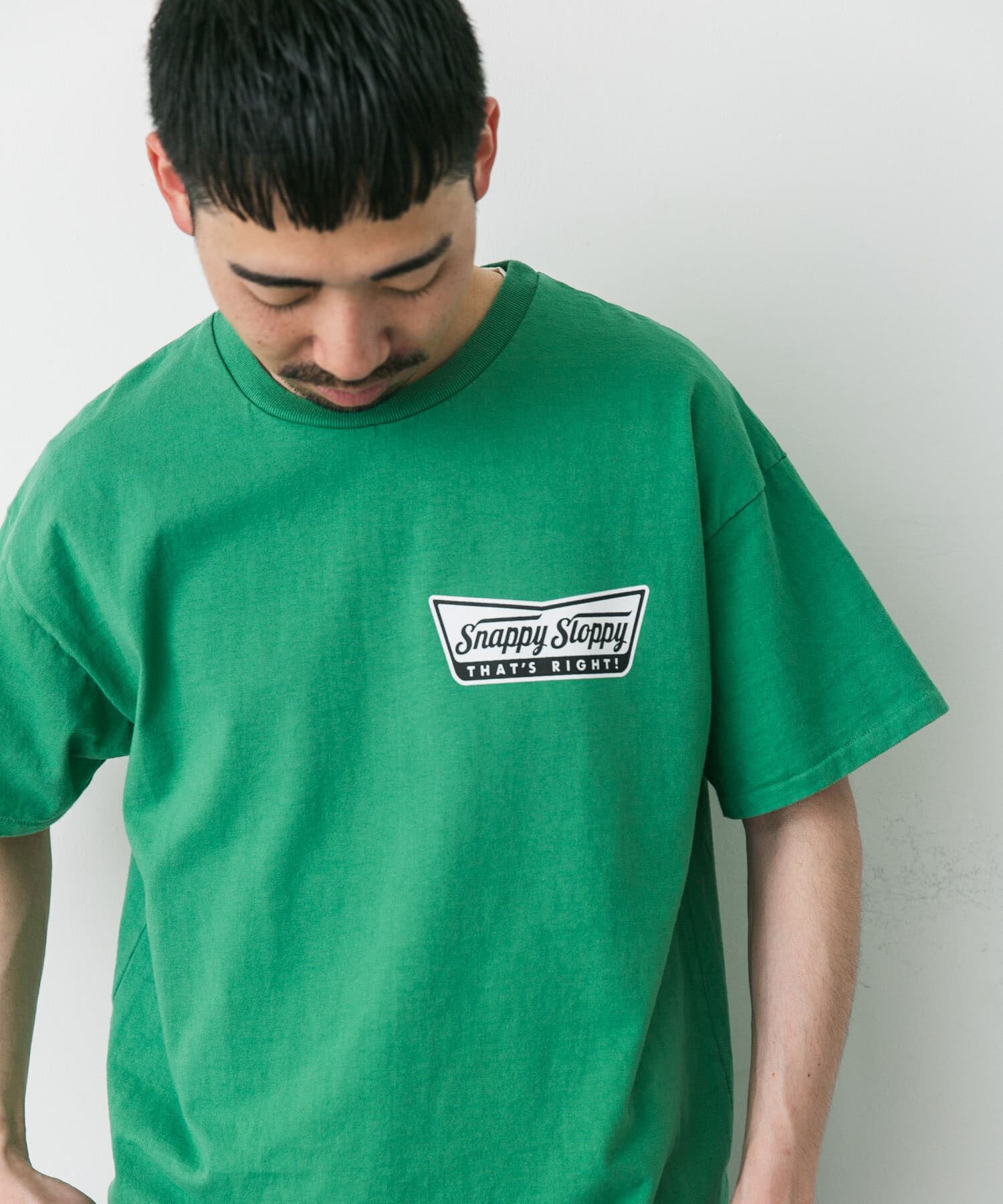 URBAN RESEARCH DOORS「『別注』SLOPPY SUPPLY&times;DOORS　SNAPPY T-SHIRTS」|Tシャツ・カットソー|