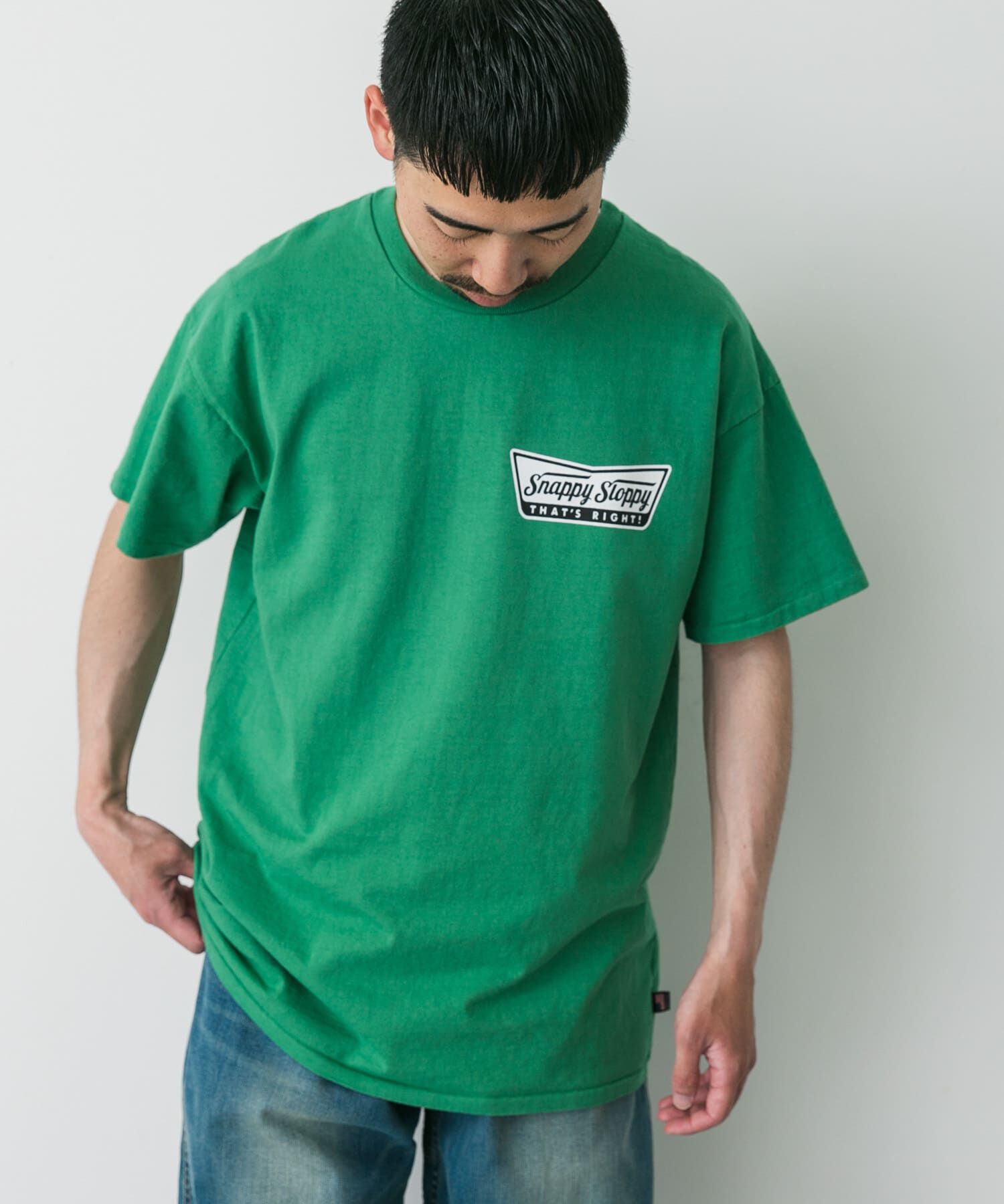 URBAN RESEARCH DOORS「『別注』SLOPPY SUPPLY&times;DOORS　SNAPPY T-SHIRTS」|Tシャツ・カットソー|