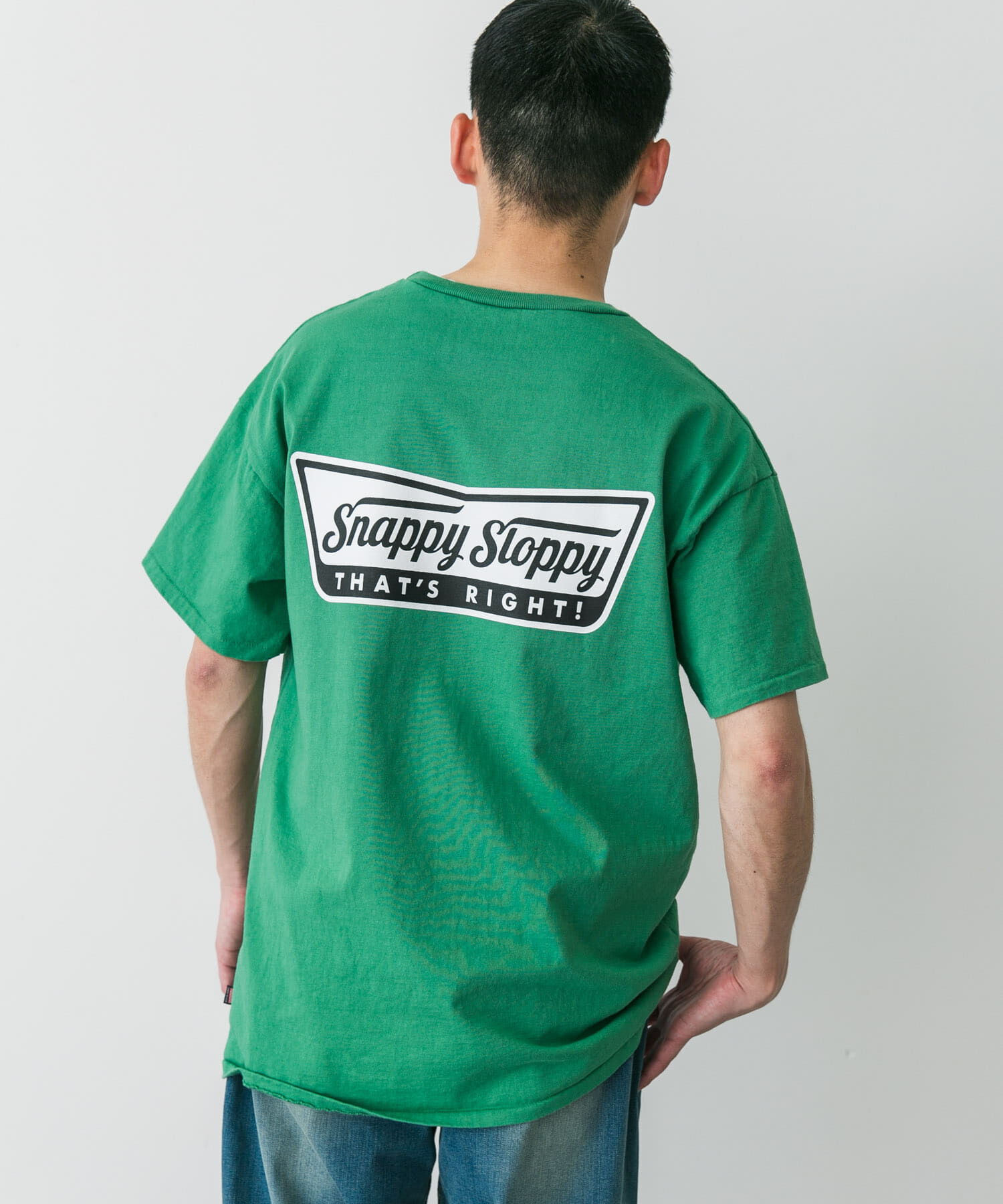 URBAN RESEARCH DOORS「『別注』SLOPPY SUPPLY&times;DOORS　SNAPPY T-SHIRTS」|Tシャツ・カットソー|