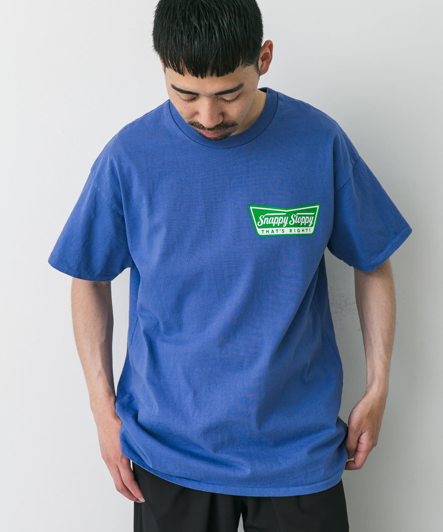 URBAN RESEARCH DOORS「『別注』SLOPPY SUPPLY&times;DOORS　SNAPPY T-SHIRTS」|Tシャツ・カットソー|